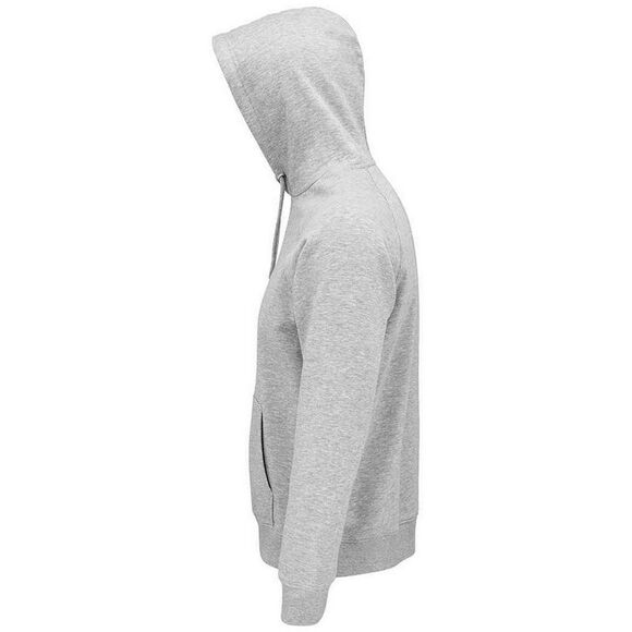 SOLS Unisex Adult Stellar Hoodie / Gray Marl Crewneck